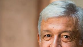 López Obrador y Julián LeBarón.