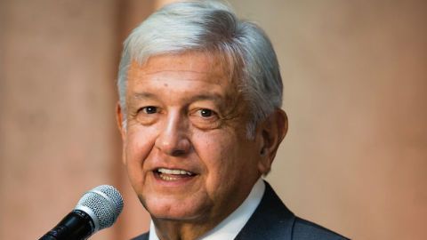 López Obrador y Julián LeBarón.
