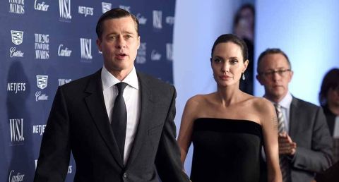Angelina Jolie y Brad Pitt