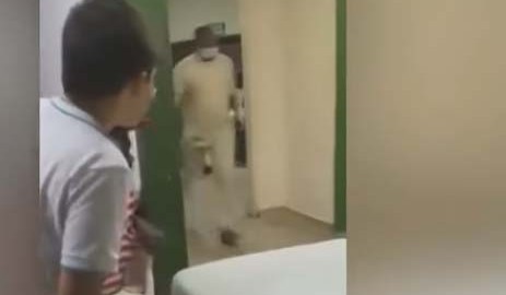 Hospital en Colombia donde fueron trasladados los afectados por la explosion de un coche bomba en Cauca, Colombia.