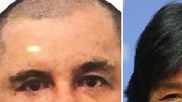 Joaquín "El Chapo" Guzmá Loera, Evo Morales y Pablo Escobar.