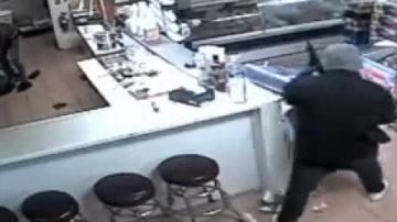 El robo quedo grabado en video.