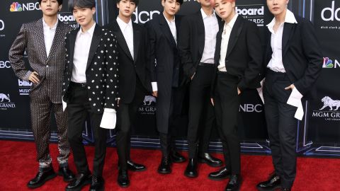 El grupo BTS.