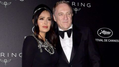 Salma Hayek y François-Henri Pinault.