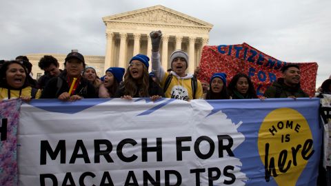 Activistas y Soñadores se desplazaron a Washington para audiencias de DACA,