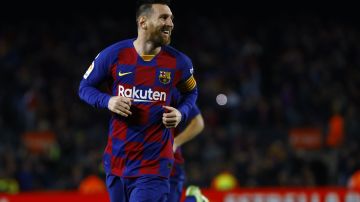 Messi rió al escuchar la propuesta del presidente del Almería.
