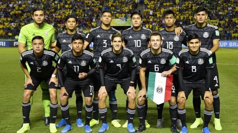 Carlos Villagrán convivió con los jugadores en Sao Paulo.