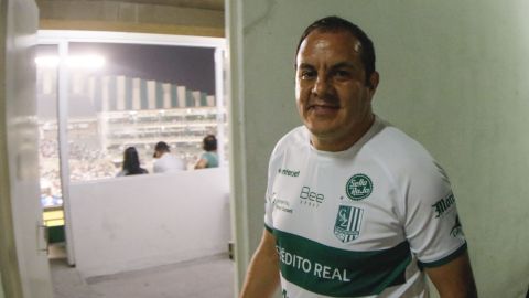 Cuauhtémoc Blanco alentó al Zacatepec en la semifinal del Ascenso MX.