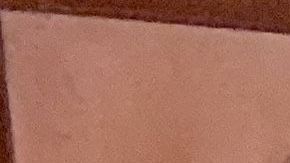 Magdalena Gómez  sostiene su tarjeta de residente en una mano, y en la otra la foto de su esposo, quien a causa de su repentino fallecimiento durante los trámites de residencia, no la pudo obtener. (Araceli Martínez/La Opinión).