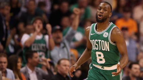 Kemba Walker, estrella de los Boston Celtics.