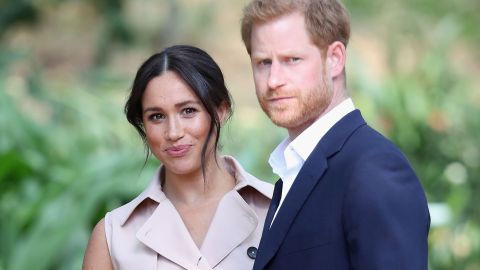 Meghan Markle y el príncipe Harry.