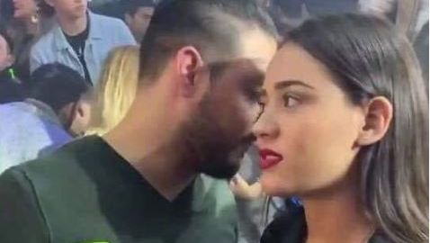 La imagen fue tomada de un video en donde se les ve muy juntos y contentos.