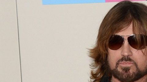 Miley y su padre Billy Ray.