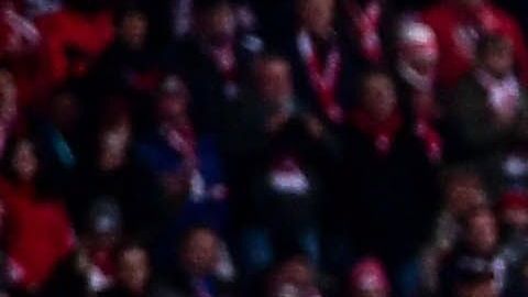 La conmemoración de la caída del muro que se realizó en el estadio olímpico de Berlín.