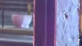 El auto quedó destrozado