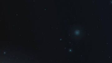 Esta imagen de un artista  muestra una de las naves Voyager de la NASA entrando en el espacio interestelar.