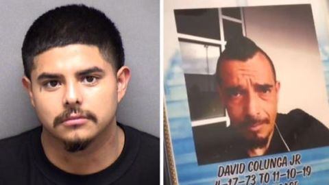 Gabriel Matthew Montoya fue arrestado (izq).