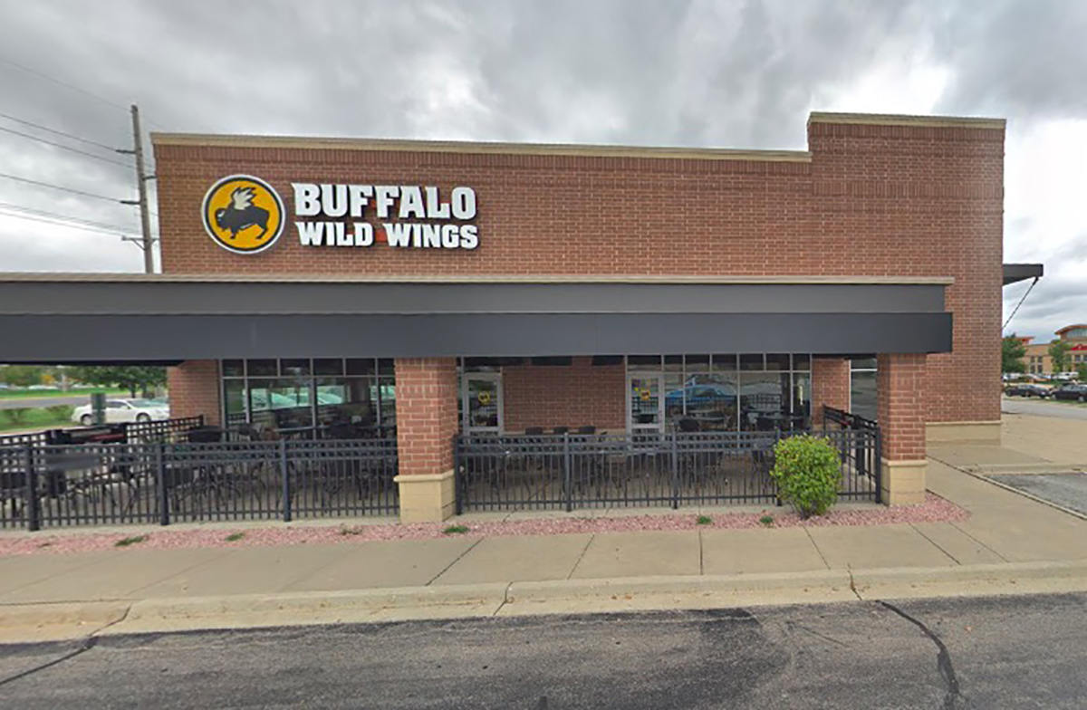 El restaurante de  Buffalo Wild Wings de Naperville. 