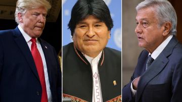 El presidente Trump celebró la salida de Evo Morales, mientras López Obrador la criticó.