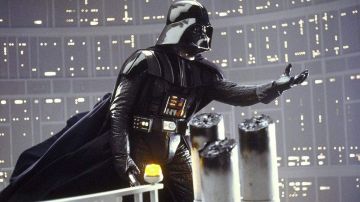 Darth Vader, el símbolo de "La guerra de las galaxias".