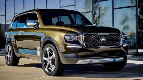 El concepto Telluride de Kia fue hecho a mano.