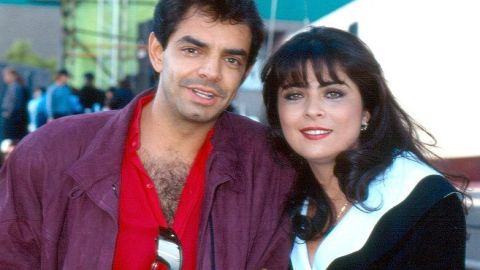 Eugenio Derbez y Victoria Ruffo.