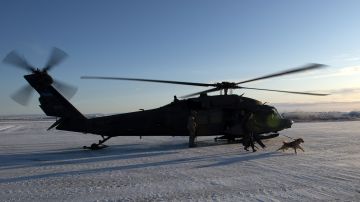 Un helicóptero Blackhawk UH-60.
