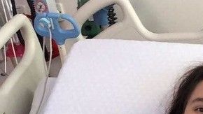 La familia en el hospital, felices porque este año irán a casa por Navidad.