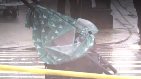 El accidente ocurrió pasadas las 9:00 a.m.