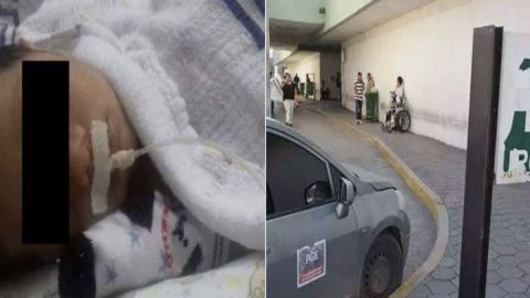 Bebita termina drogada con cristal que sus papás consumían, la reportan grave