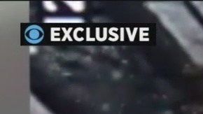 El rescate fue captado por cámaras del edificio