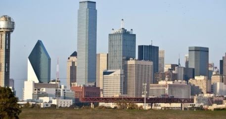La ciudad de Dallas.