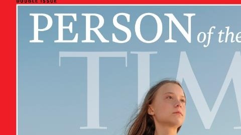 Greta Thunberg y el presidente Donald Trump.