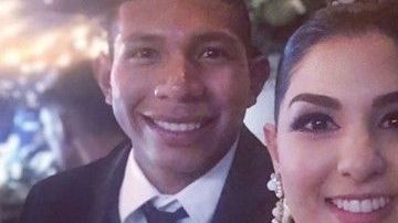 El jugador de Morelia se casó con Ana Siucho.