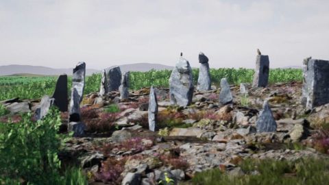 Los círculos de piedra milenarios en Escocia pueden estar asociados con la caída de rayos.