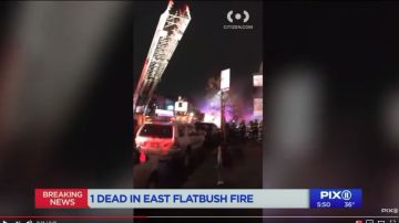 Fuego en East Flastbush