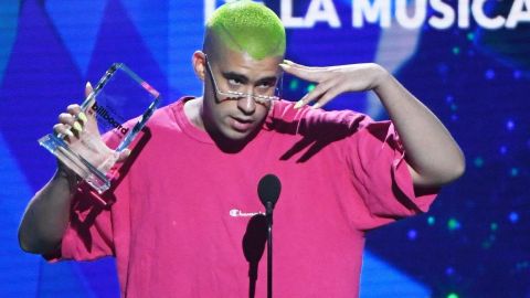 Bad Bunny en los Billboard Latin Music Awards 2019.