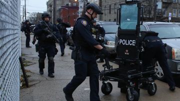 Policías de NJ en acción, 2019.