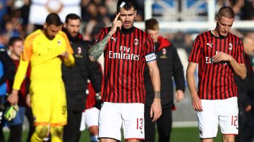 Milan cayó 5-0 ante el Atalanta.