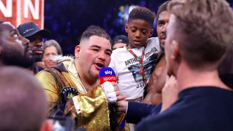 Andy Ruiz aceptó que le perjudicó subir de peso.