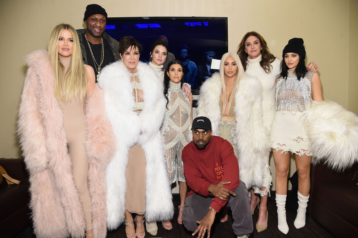 Familia Kardashian-Jenner.