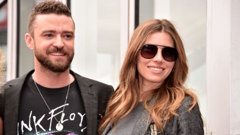 Justin Timberlake y su esposa, Jessica Biel.