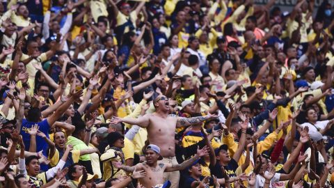 La afición del América siempre está presente.