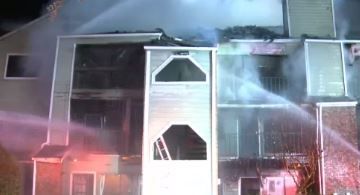 En la escena estuvieron entre 80 y 90 bomberos.