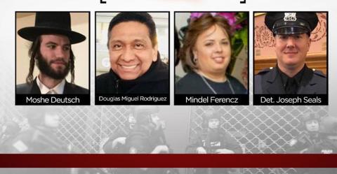 Murieron 4 víctimas y dos pistoleros