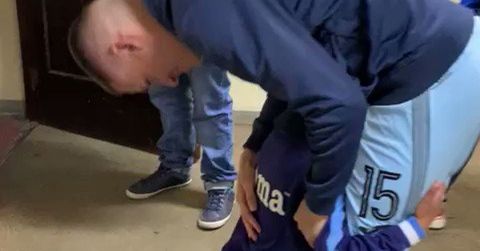 Juanmi Callejón no pudo contener las lágrimas.