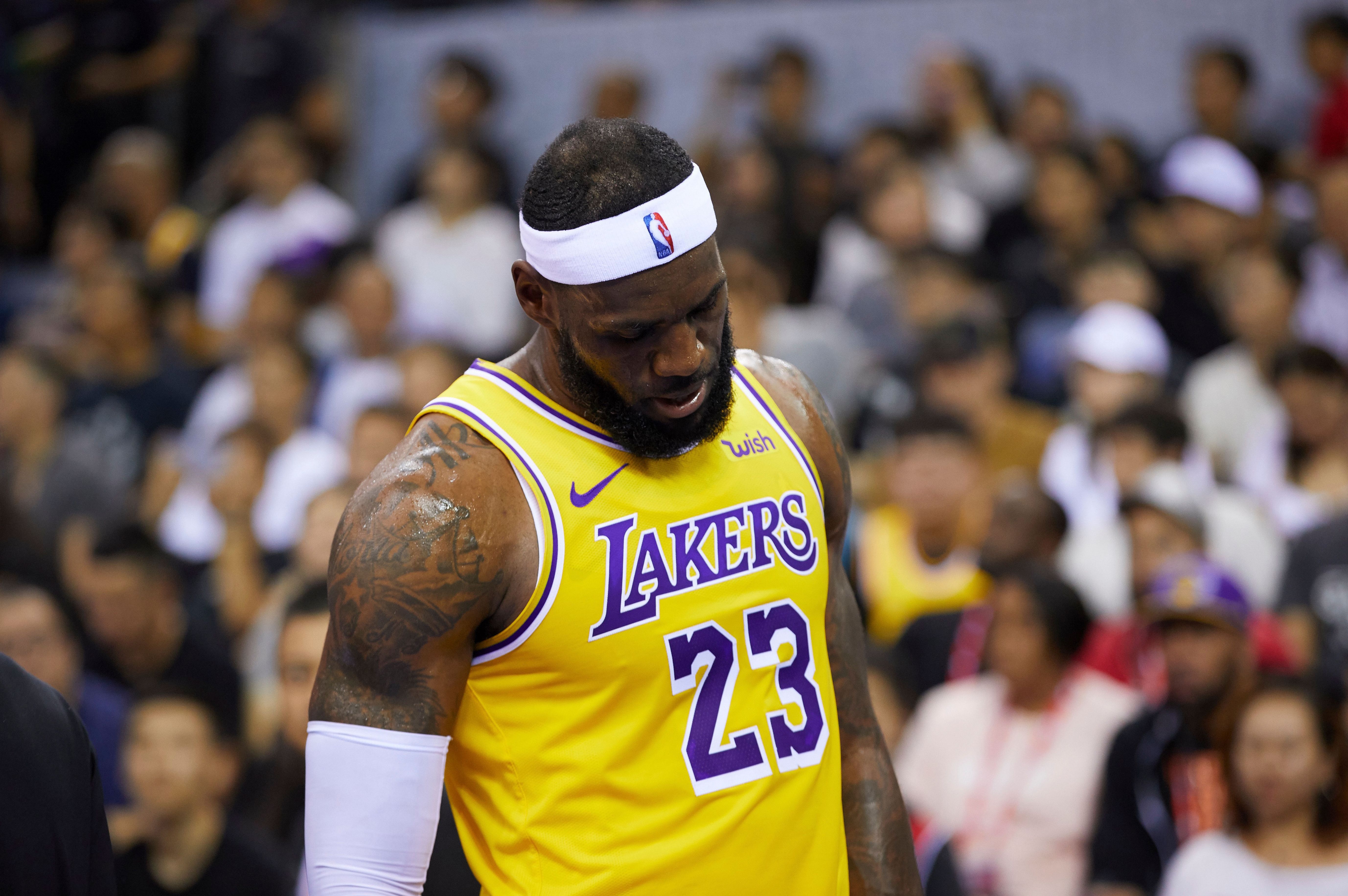 Alerta En Los Ángeles Lebron James Recayó De Su Lesión Y Estará Fuera Varios Partidos El 5234