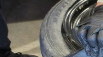 Hasta en la llanta de refacción iba la metanfetamina.