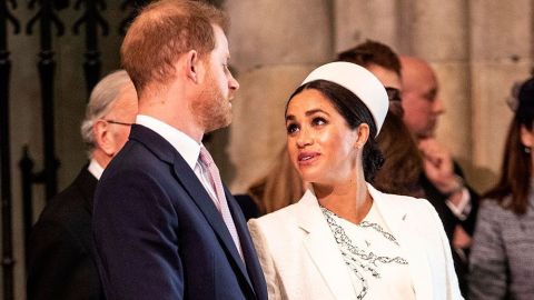 Meghan Markle y el príncipe Harry.