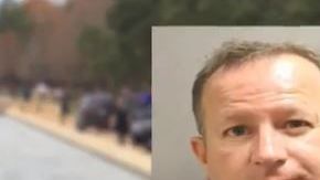 El sospechoso Albert Simon fue baleado de muerte.